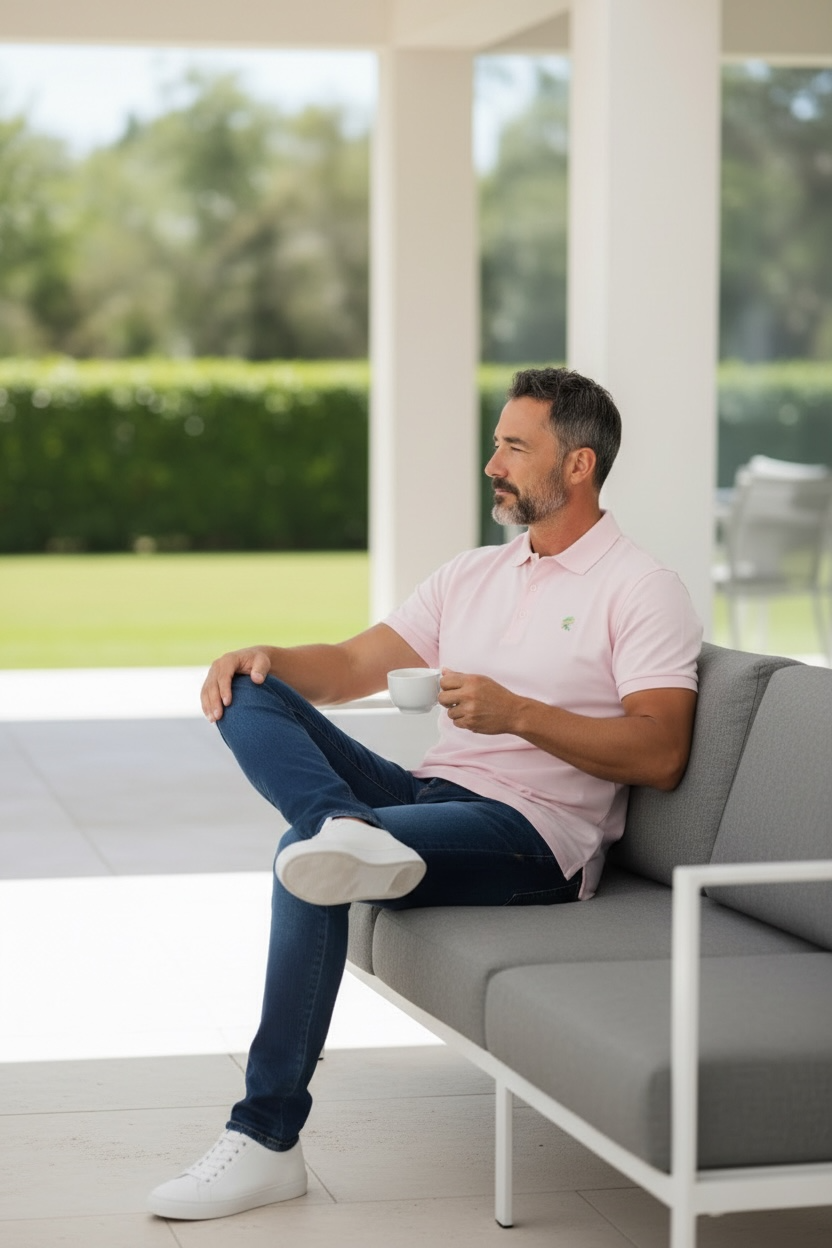 Pink & White Spring Stripe